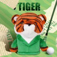 Craftsman Golf Cloth Tiger Animal — Green, view 2 of 7