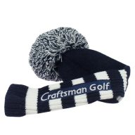 Craftsman Golf Knitted — Dark Blue/White, view 2 of 4