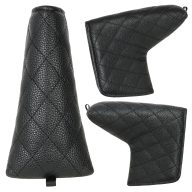 Craftsman Golf Diamond Litchi Pattern — Black, view 6 of 6