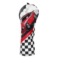 Craftsman Golf Super Running Patch Wooden — Black/Red, view 5 of 5