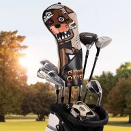 Craftsman Golf Teddy Bear Embroidery — Brown, view 4 of 6