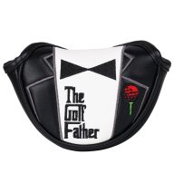 Craftsman Golf Stitching Suit Bow Tie — Black/White, view 5 of 5