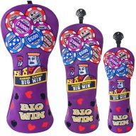 Craftsman Golf Chips BIGWIN Embroidery — Purple, view 1 of 6