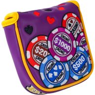 Craftsman Golf Chips BIGWIN Embroidery — Purple, view 6 of 6