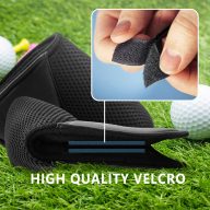 Craftsman Golf Mesh Splicing — Black, view 2 of 5