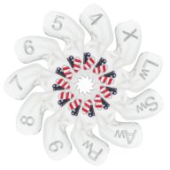 Craftsman Golf USA flag lucky four clover — White, view 5 of 6