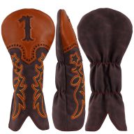 Craftsman Golf Cowboy Boots — Brown, view 1 of 6