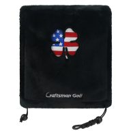 Craftsman Golf USA Style Lucky Clover Stuffed Bag — Black, view 2 of 5