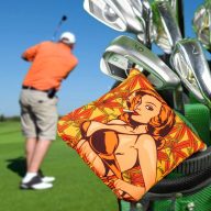 Craftsman Golf Smoking Girl Large Heel shafted Brown Printing, view 5 of 7