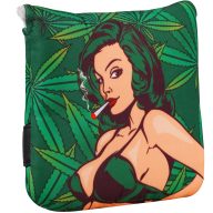 Craftsman Golf Smoking Girl Large Heel shafted Green Printing, view 2 of 6