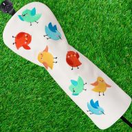 Craftsman Golf colorful bird — White, view 2 of 3