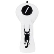 Craftsman Golf Cat on the Wall — White, view 1 of 6