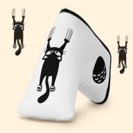 Craftsman Golf Cat on the Wall — White, view 4 of 6