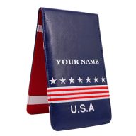 Craftsman Golf Custom USA Scorecard & Yardage Book Holder With Your Name, view 4 of 6