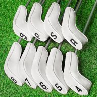 Craftsman Golf Long Neck Zipper — White, view 1 of 4