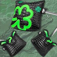Craftsman Golf Crocodile Green Leaf — Black, view 2 of 4