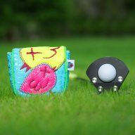 Craftsman Golf Crocodile Graffiti Bird — Blue, view 2 of 13