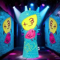Craftsman Golf Crocodile Graffiti Bird — Blue, view 8 of 13