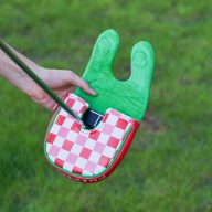 Craftsman Golf Plaid Pizza — Red/White, view 4 of 7