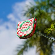 Craftsman Golf Plaid Pizza — Red/White, view 5 of 7