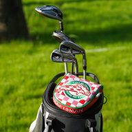 Craftsman Golf Plaid Pizza — Red/White, view 6 of 7