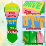 Craftsman Golf Green Splice — Blue/Yellow/Pink, view 3 of 9