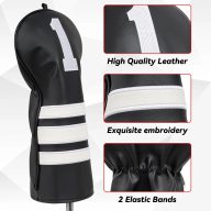 Craftsman Golf Stripes — Black/White, view 5 of 12