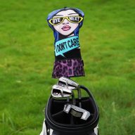 Craftsman Golf Leopard-print Lady with Sunglasses, view 3 of 7