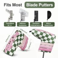Craftsman Golf Plaid with Pink Patch Stripes — Green, view 2 of 9
