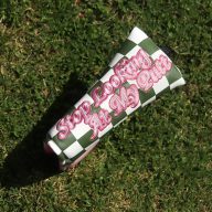 Craftsman Golf Plaid with Pink Patch Stripes — Green, view 6 of 9
