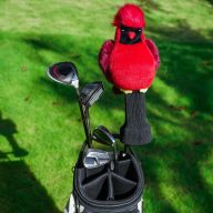 Craftsman Golf haired Bird Animal — Red, view 3 of 6