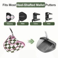 Craftsman Golf Check — Green/Pink, view 2 of 5