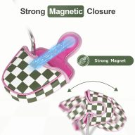 Craftsman Golf Check — Green/Pink, view 3 of 5