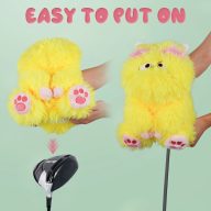 Craftsman Golf Little Monster Stuffed Animal — Yellow, view 3 of 7