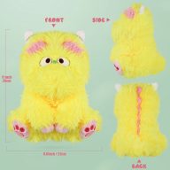 Craftsman Golf Little Monster Stuffed Animal — Yellow, view 4 of 7