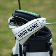 Craftsman Golf Large Litchi Pattern — White, view 3 of 7