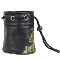 Craftsman Golf Ccoin Valuables Pouch — Black/Gold, view 6 of 6