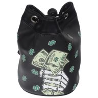 Craftsman Golf Finger Money Valuables Pouch — Black, view 2 of 7