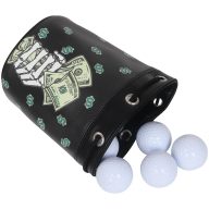 Craftsman Golf Finger Money Valuables Pouch — Black, view 4 of 7