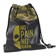 Craftsman Golf Skull Embroidered Camouflage Valuables Pouch — Black, view 3 of 6
