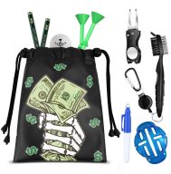 Craftsman Golf Finger Money Printing Valuables Pouch — Black, view 1 of 8