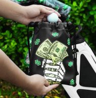 Craftsman Golf Finger Money Printing Valuables Pouch — Black, view 2 of 8
