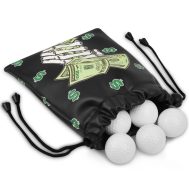 Craftsman Golf Finger Money Printing Valuables Pouch — Black, view 8 of 8