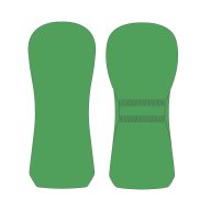 Craftsman Golf Custom Corner-Cut — White, view 14 of 16