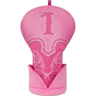 Craftsman Golf Cowboy Boots Hollow Embroidered — Pink, view 5 of 5