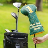 Craftsman Golf Diamond Pattern Embroidered — Green, view 2 of 6