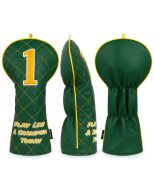 Craftsman Golf Diamond Pattern Embroidered — Green, view 6 of 6