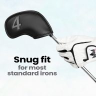 Craftsman Golf Double-sided Gray Embossed — Black, view 3 of 7