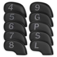 Craftsman Golf Double-sided Gray Embossed — Black, view 7 of 7