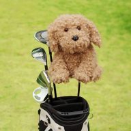 Craftsman Golf Light Brown Teddy Animal, view 2 of 6